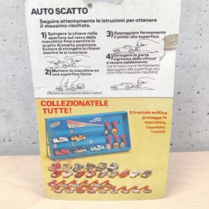 Miniatura 2 per Auto Scatto con Chiave di Potenza Modellino Diecast Vintage Anni 80' Nuovo #05
