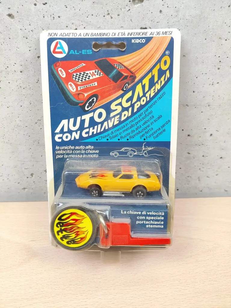 Auto Scatto con Chiave di Potenza Modellino Diecast Vintage Anni 80' Nuovo #06 - Vista 1