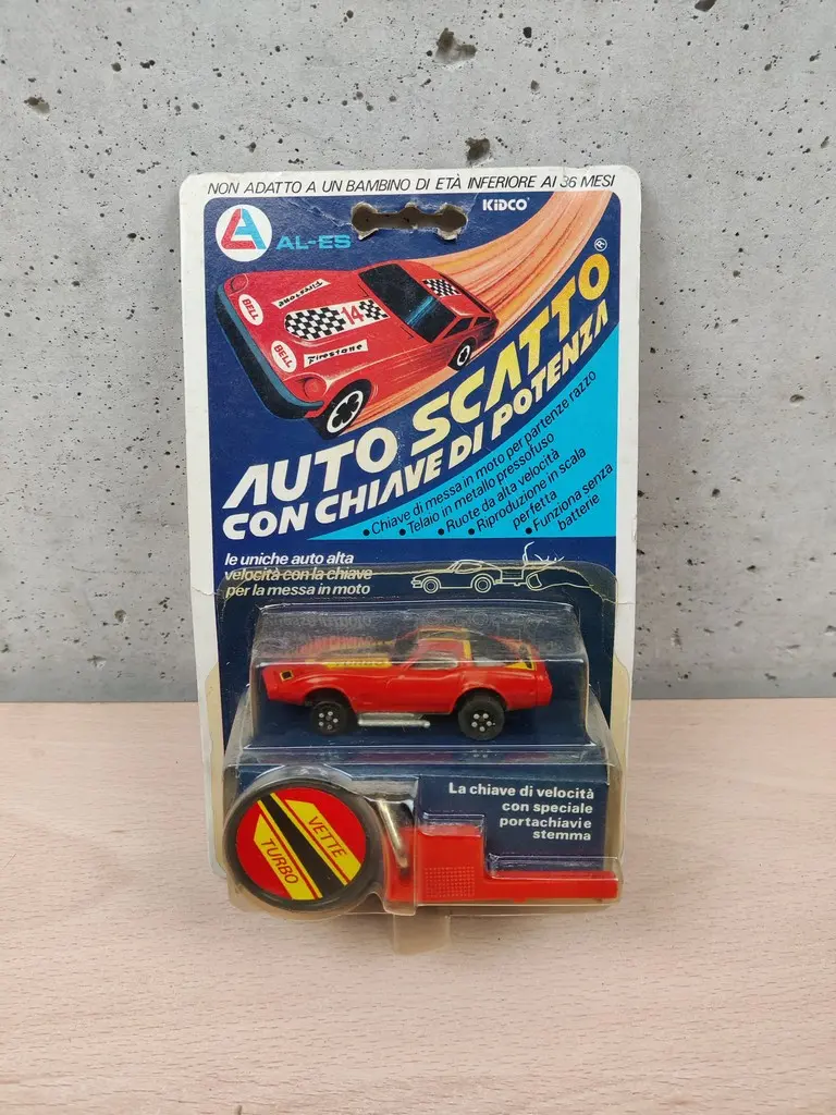 Auto Scatto con Chiave di Potenza Modellino Diecast Vintage Anni 80' Nuovo #07 - Vista 1