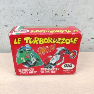 Miniatura 2 per Le Turboruzzole Moto Spaziale a Frizione Vintage GiG 1983 Nuovo #01