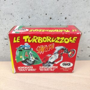 Miniatura 2 per Le Turboruzzole Moto Spaziale a Frizione Vintage GiG 1983 Nuovo #03