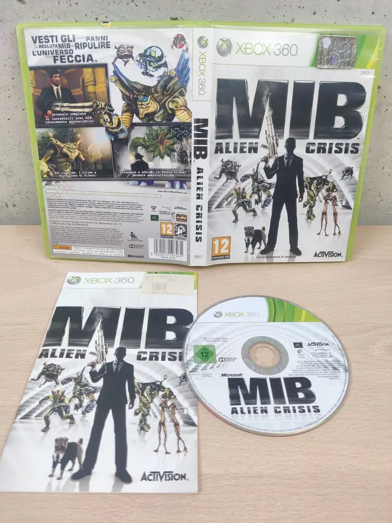 MIB Alien Crisis - Xbox 360 - PAL ITA - Vista 1