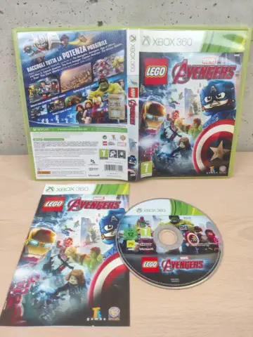 Reperto originale LEGO Avengers - Xbox 360 - PAL ITA - Condizioni USATO TESTATO 100% CIB