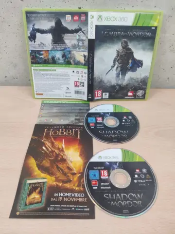 Reperto originale L'Ombra di Mordor - Xbox 360 - PAL ITA - Condizioni USATO TESTATO 100% CIB