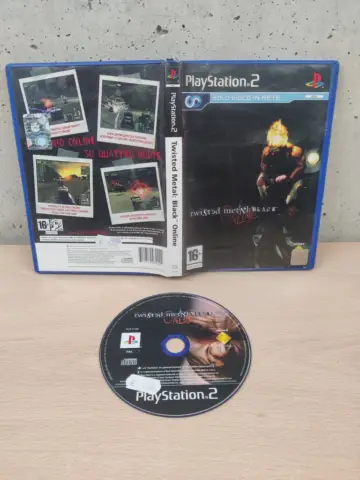 Reperto originale Twisted Mental Black Online - PlayStation 2 PS2 - PAL ITA - Condizioni USATO TESTATO 100% CIB