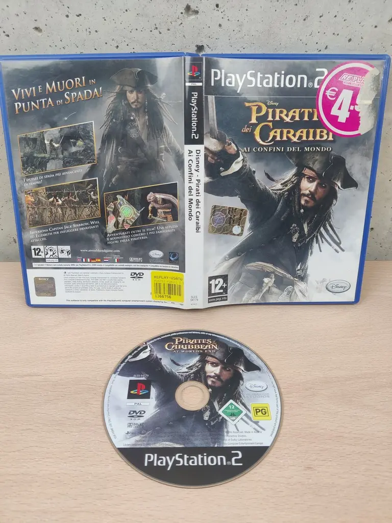 Disney Pirati dei Caraibi ai Confini del Mondo - PlayStation 2 PS2 - PAL ITA - Vista 1