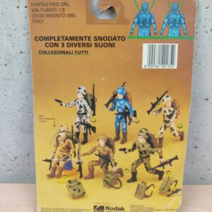 Miniatura 2 per Corpo Speciale Fantastiko Vintage Soldier Action Figure Suoni Kodak