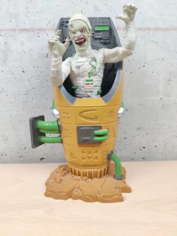 Reperto originale Professor Gangrene Mummy Pyramid Mission Action Figure Toy 2002 Hasbro (2002) - Condizioni USATO CIB