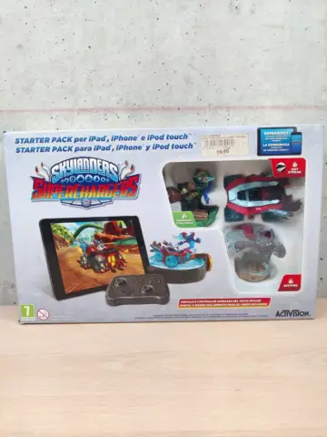 Reperto originale Skylanders Superchargers Starter Pack per iPod iPhone iPad Nuovo - Condizioni NUOVO / SIGILLATO CIB
