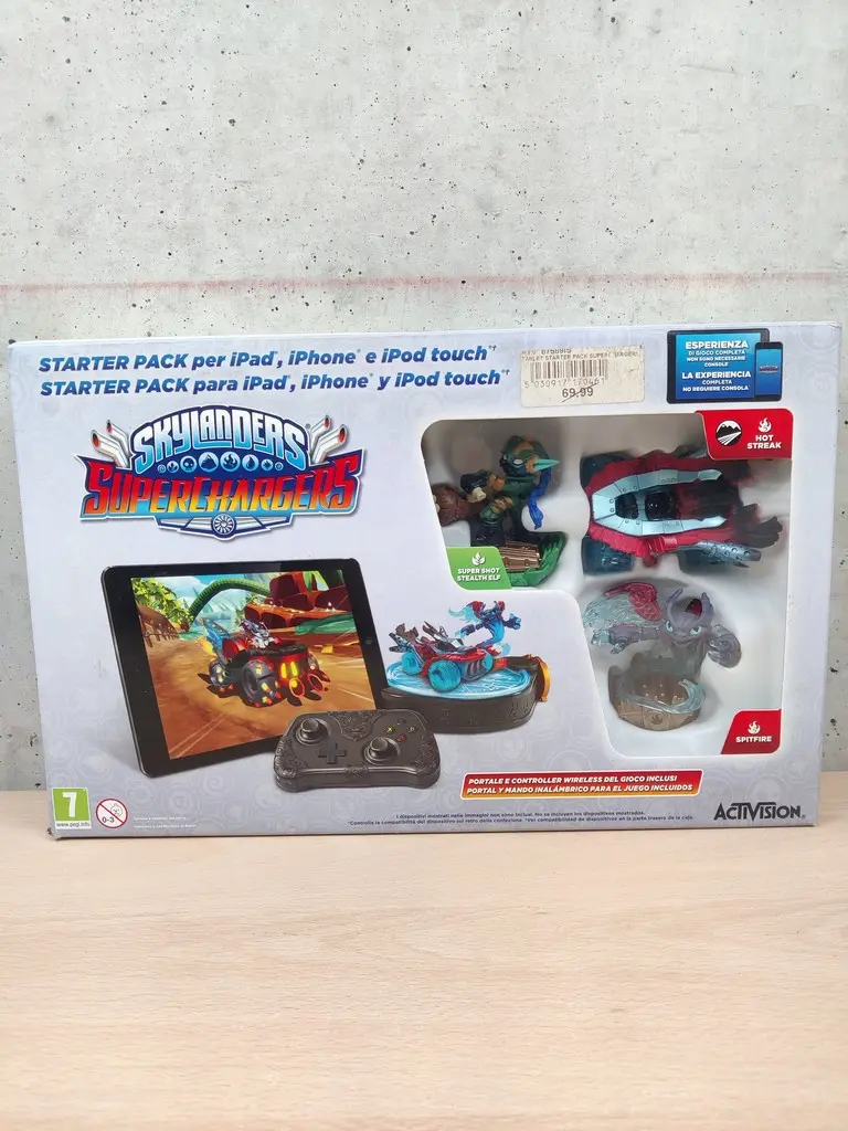 Skylanders Superchargers Starter Pack per iPod iPhone iPad Nuovo - Vista 1