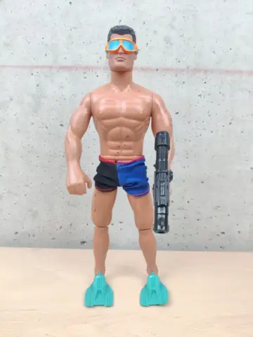 Reperto originale Action Man Subacqueo Hasbro 2000 Action Figure (2000) - Condizioni USATO CIB