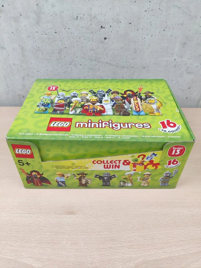 Box Scatola Vuota LEGO Minifigures Serie 13 - Vista 1