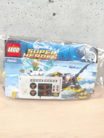 Reperto originale LEGO Arctic Batman vs. Mr Freeze Aquaman on Ice 76000 + Istruzioni Senza Figure Nuovo - Condizioni NUOVO / SIGILLATO CIB