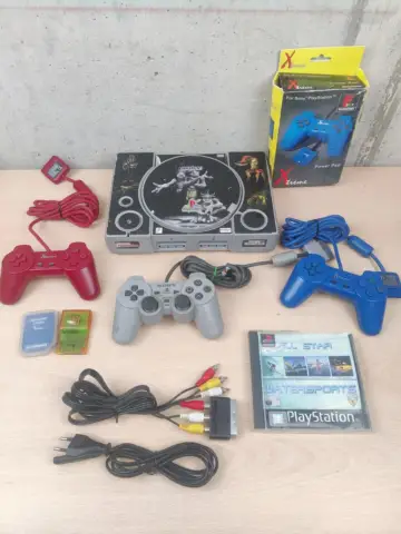 Reperto originale Console - Sony PlayStation 1 - SCPH-5552 Testato Funzionante con Accessori e Gioco #08 - Condizioni USATO TESTATO 100% CIB