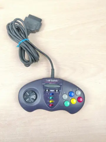 Reperto originale Saitek Megapad V MX-611 per Super Nintendo SNES (Famicom) - Condizioni USATO TESTATO 100% CIB