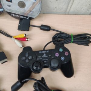 Miniatura 6 per Console PlayStation 2 PS2 Slim Silver - SCPH-75004 Testato Funzionante con Accessori e Gioco #11