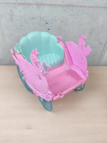 Reperto originale Barbie Carrozza dell'Unicorno Barbie Swan Lake Lago dei Cigni - Condizioni USATO CIB