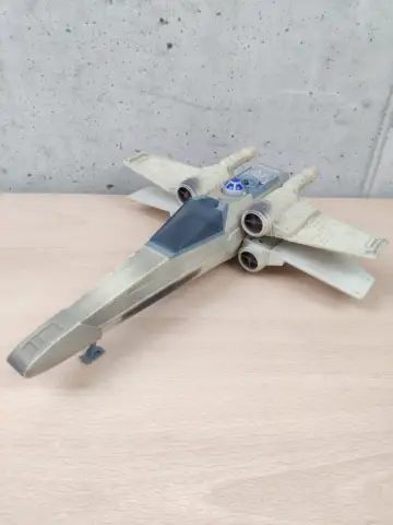 Reperto originale X-Wing Fighter Tonka 1995 Lucas Film Star Wars Action Figure Vintage con Audio (1995) - Condizioni USATO CIB