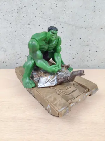 Reperto originale Hulk Tank Carro Armato Marvel 2002 (2002) - Condizioni USATO CIB