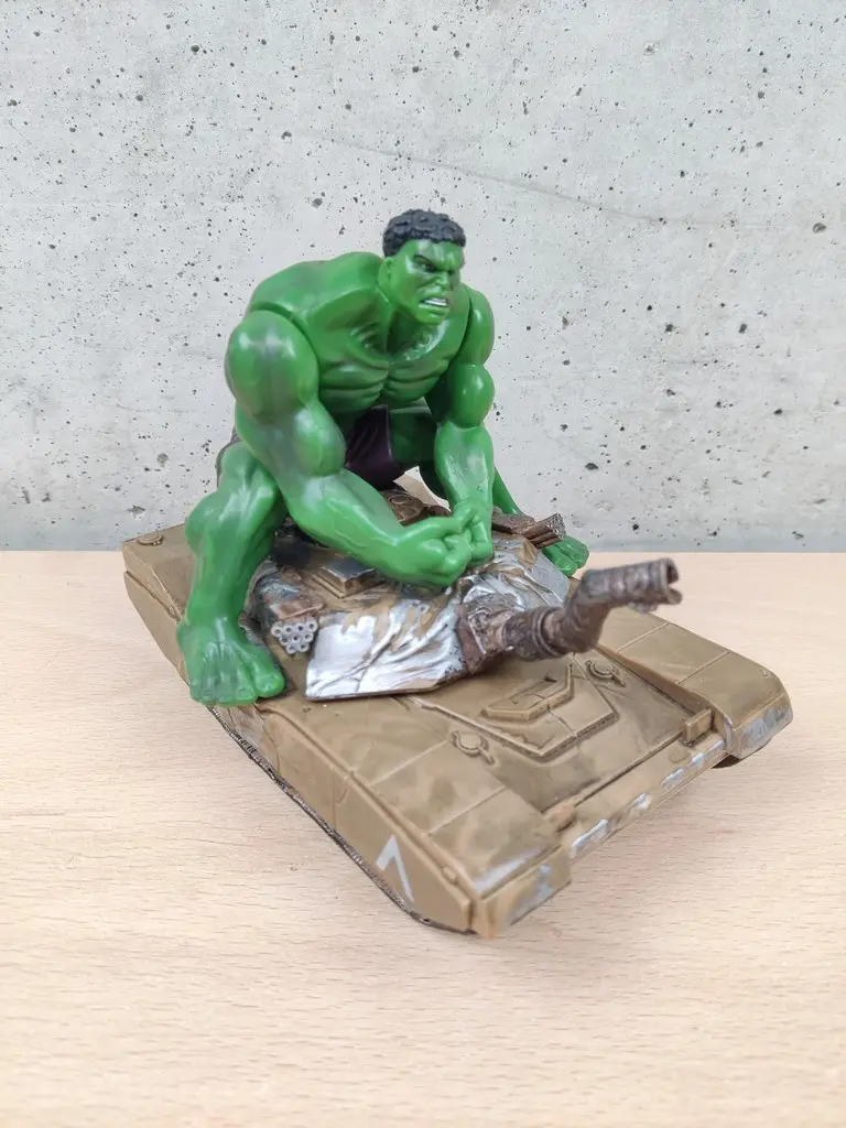 Hulk Tank Carro Armato Marvel 2002 - Vista 1