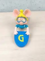 Miniatura 2 per Topo Gigio Nuotatore Vintage