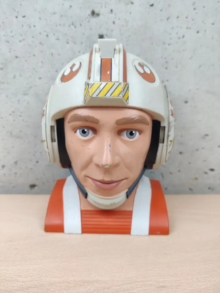 Star Wars Luke Skywalker Pilota Testa Base - 1996 Micro Machine Galoob - Vista 1