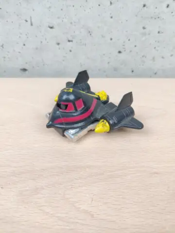 Reperto originale Switch Force Black Bomber Jet Aereo - Robot Transformers Macao 1984 LJN (1984) - Condizioni USATO CIB