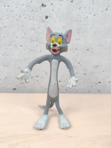 Reperto originale Jerry - Bendy - Tom e Jerry - Flexi MGM 1979 Hong Kong - Action Figure (1979) - Condizioni USATO CIB