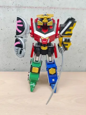 Reperto originale Bandai Power Rangers Samurai Sentai Shinkenger Gattai DX Oh Usato - Condizioni USATO CIB