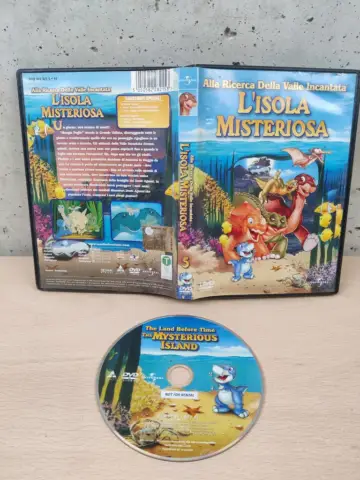 Reperto originale DVD alla Ricerca della Valle Incantata l'Isola Misteriosa - Usato DVD - Condizioni USATO CIB