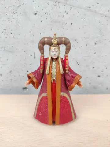 Reperto originale Queen Amidala Star Wars The Phantom Menace Action Figure - Condizioni USATO CIB
