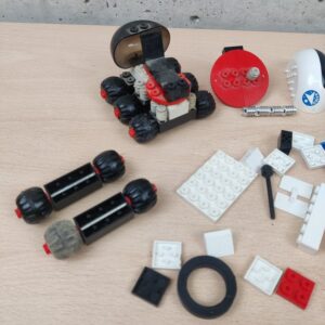 Miniatura 3 per Astro Space Tente Mattoncini Lotto Vintage