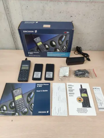Reperto originale Cellulare Ericsson S868 Originale GSM 1998 Buone Condizioni da Testare + Scatola Accessori (1998) - Condizioni USATO CIB