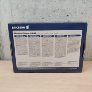 Miniatura 4 per Cellulare Ericsson S868 Originale GSM 1998 Buone Condizioni da Testare + Scatola Accessori