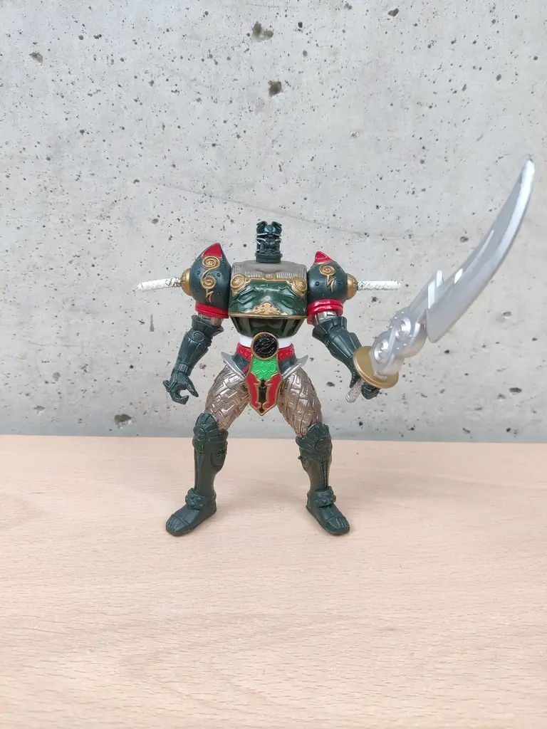 Power Rangers Ninja Storm Evil Alien Zurgane Action Fiures Bandai 2002 - Vista 1