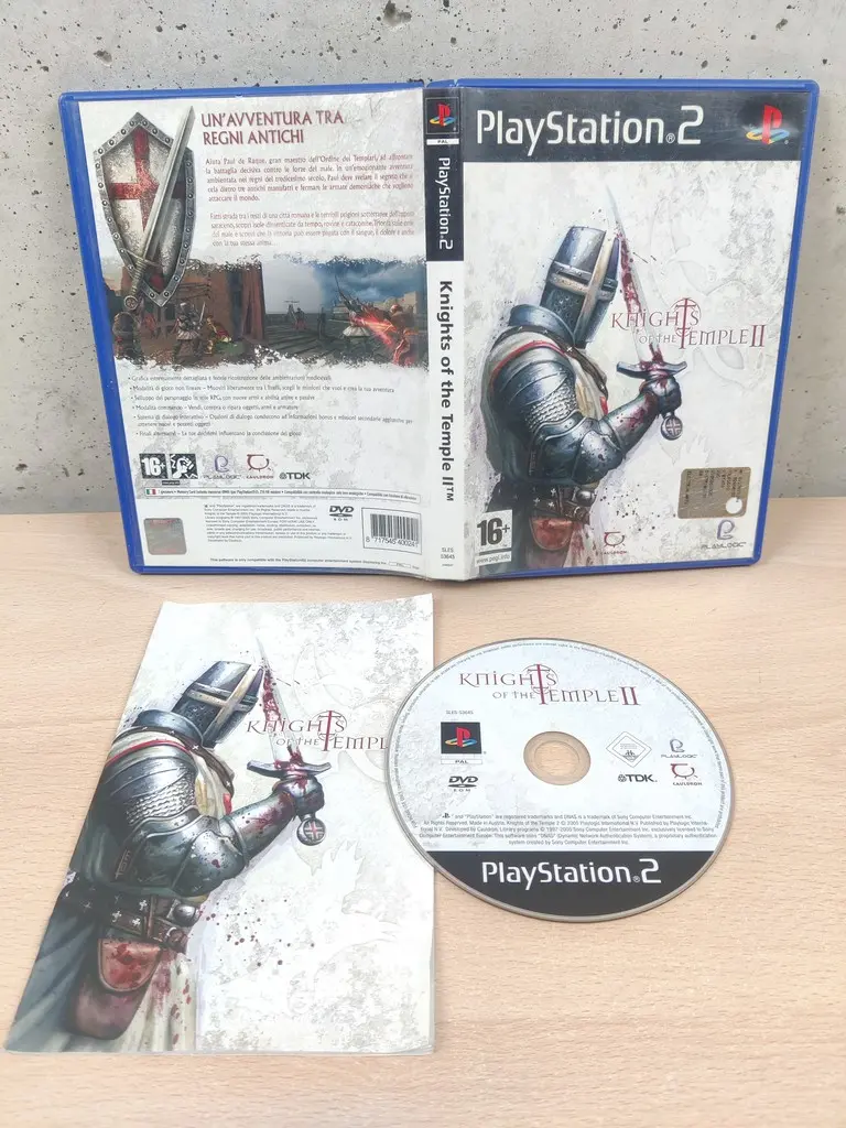 Knights of the Temple 2 - PlayStation 2 PS2 - PAL ITA Completo - Vista 1