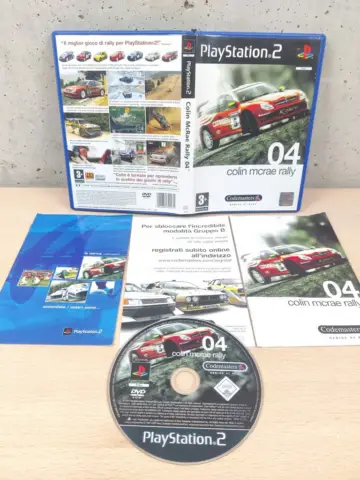 Reperto originale Colin McRae Rally 04 - PlayStation 2 PS2 - PAL ITA Completo - Condizioni USATO TESTATO 100% CIB