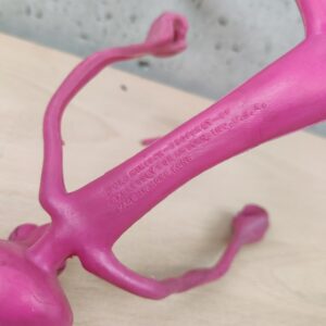 Miniatura 4 per Pantera Rosa Pink Panther Gomma Flexi - Anni 80 Hong Kong Action Figure Vintage