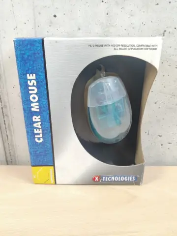 Reperto originale Mouse xTecnologies Clear Mouse PS/2 Nuovo - Condizioni NUOVO / SIGILLATO CIB