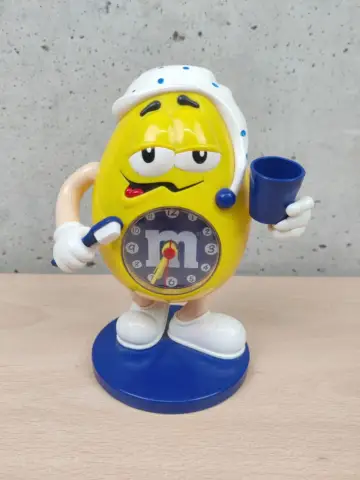 Reperto originale Orologio Sveglia - M&M's - Senza Sportello Batteria - Condizioni USATO CIB