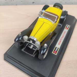 Miniatura 3 per 1/24 Burago Bugatti Tipo 55 1932 Modello Auto