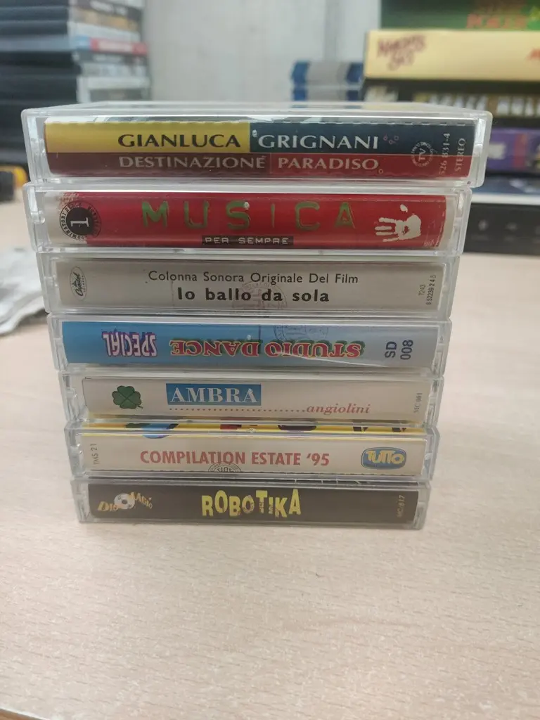 Lotto 7 Musicassette Musica - Vista 1