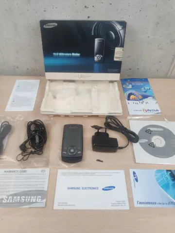 Reperto originale Cellulare Samsung SGH-U600 The Ultra Edition Buone Condizioni + Funzionante con Scatola e Accessori - Condizioni USATO CIB