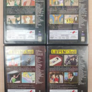 Miniatura 2 per DVD Lupin The 3rd - Serie I & 2 - DeAgostini - 4pz Usato DVD