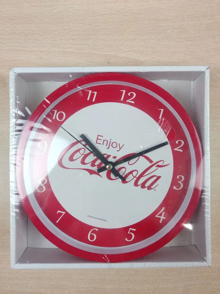 Coca Cola Orologio Parete 19cm Nuovo - Vista 1