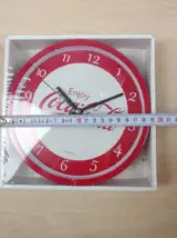 Miniatura 2 per Coca Cola Orologio Parete 19cm Nuovo