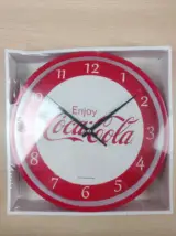 Miniatura 1 per Coca Cola Orologio Parete 24cm Nuovo