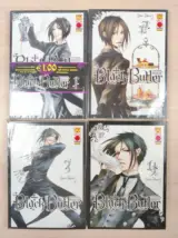 Miniatura 1 per Black Bulter Yana Tohoso - N° 1-2-3-4 - Planet Manga Comics Fumetto