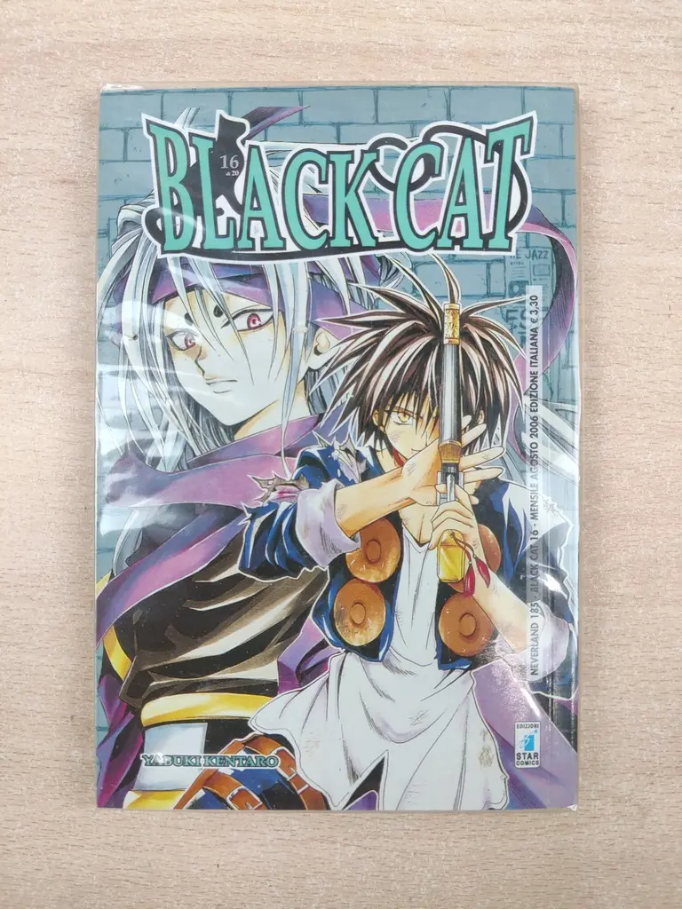 Black Cat Manga - N° 14-15-16-20 - Yabuki Kentaro Manga - Vista 1