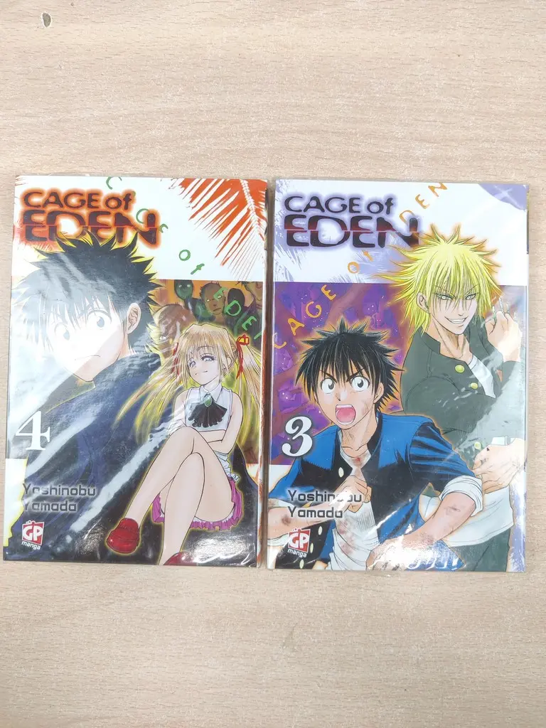 Cage of Eden Manga - N° 3-4 - Yoshinobu Yamada Manga - Vista 1